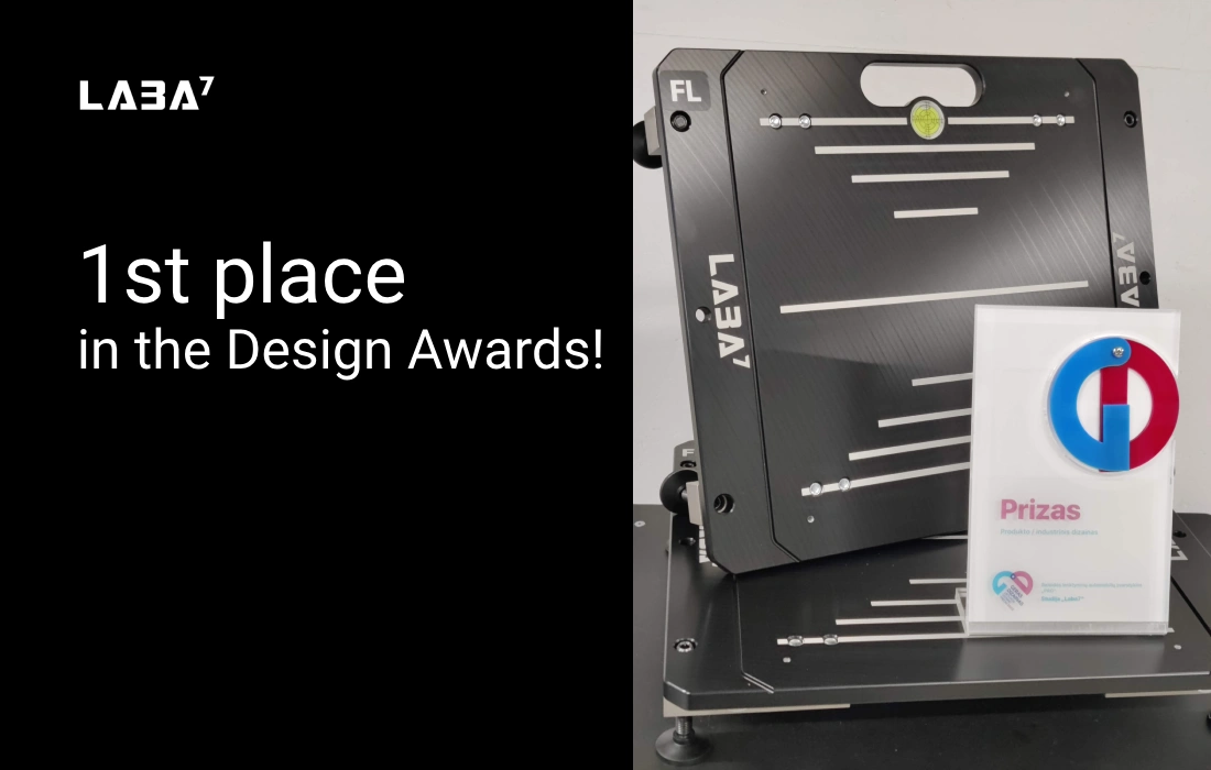 LABA7 design took 1st place in the Design Awards