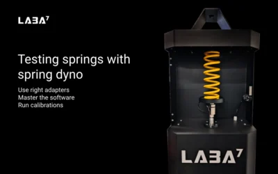 How to use a spring dyno?