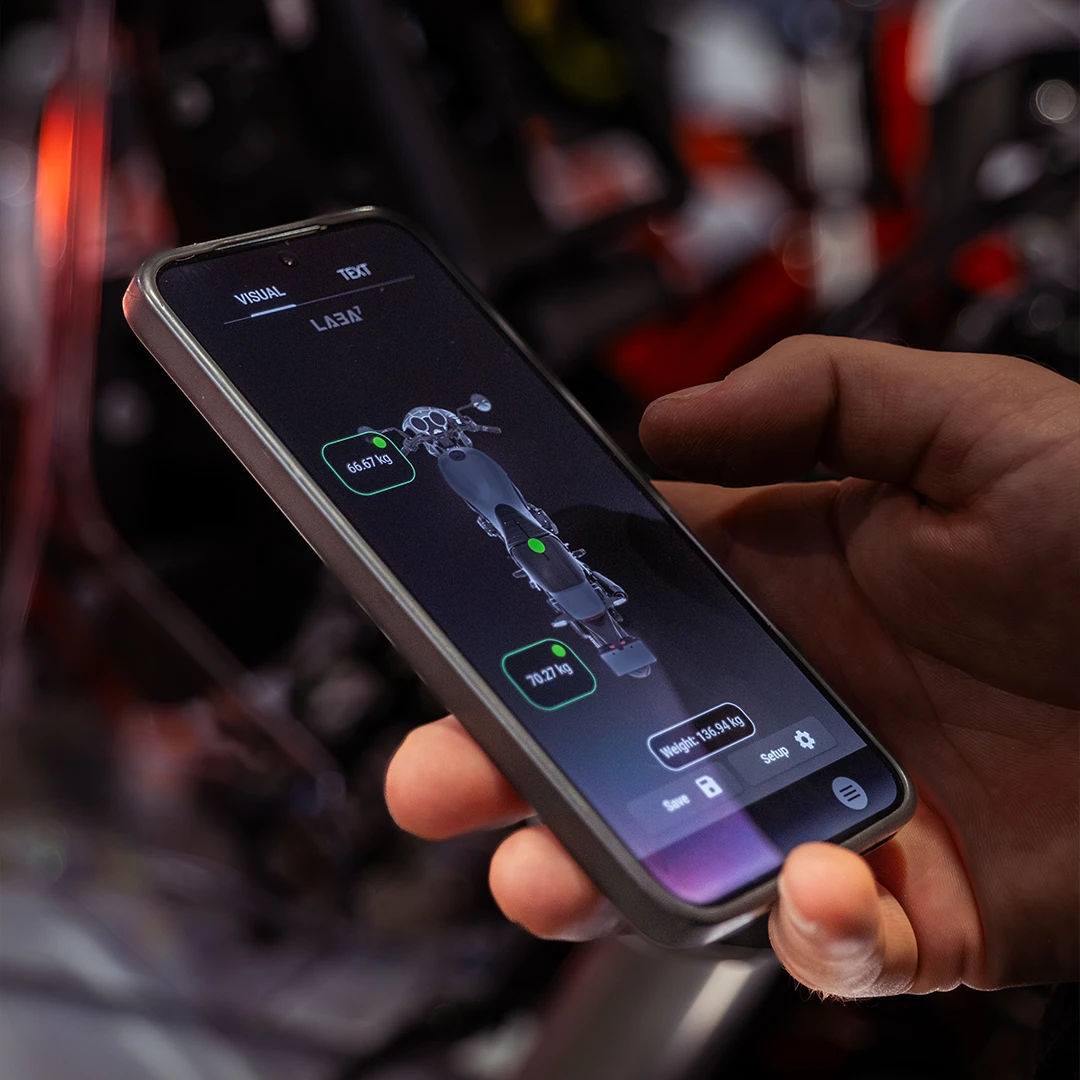 Zweirad-Waagen - App