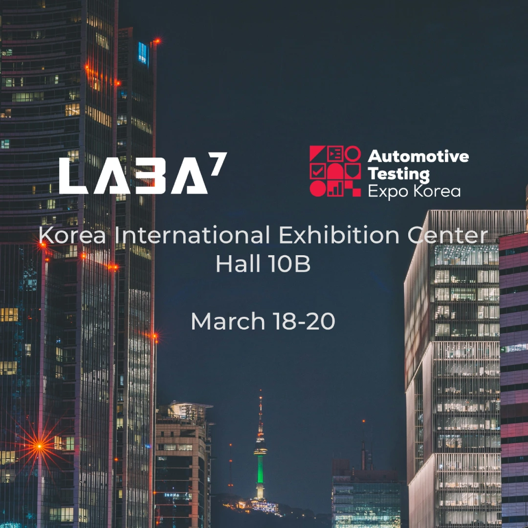 LABA7 goes to Automotive Testing Expo Korea 2026