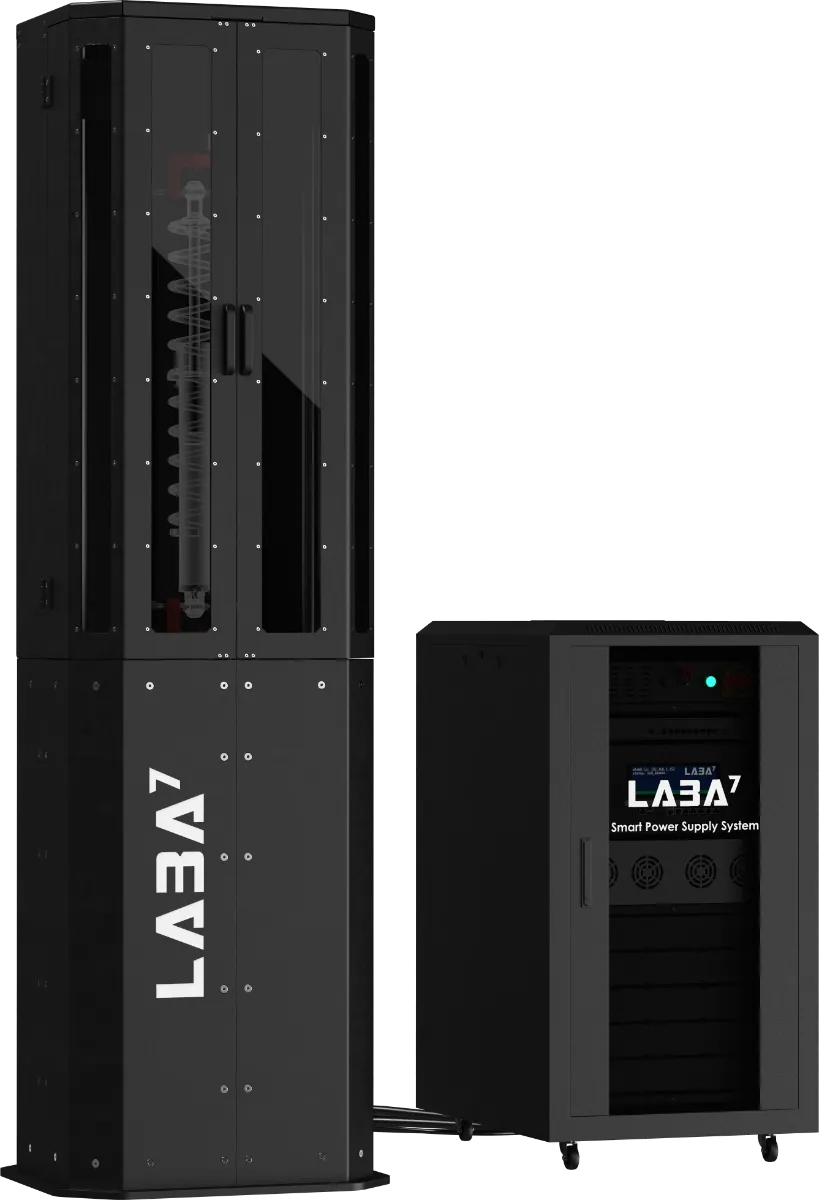 EMA Damper Test System Front Open Doors