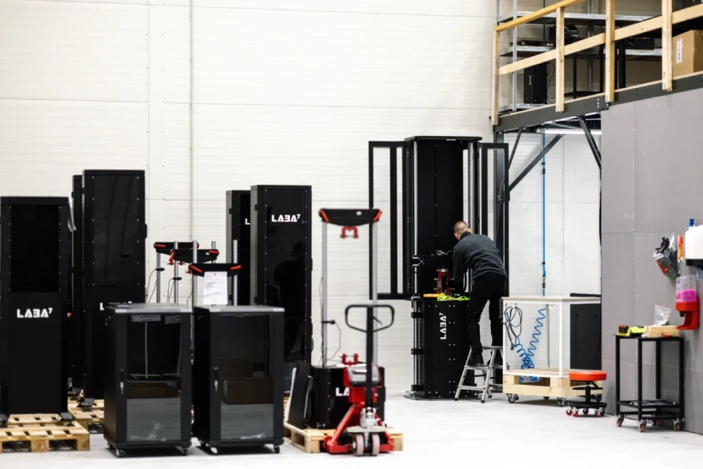 The new site gives R&D its own bay