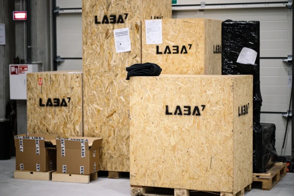 LABA7 ships to US, Europe, and Asia