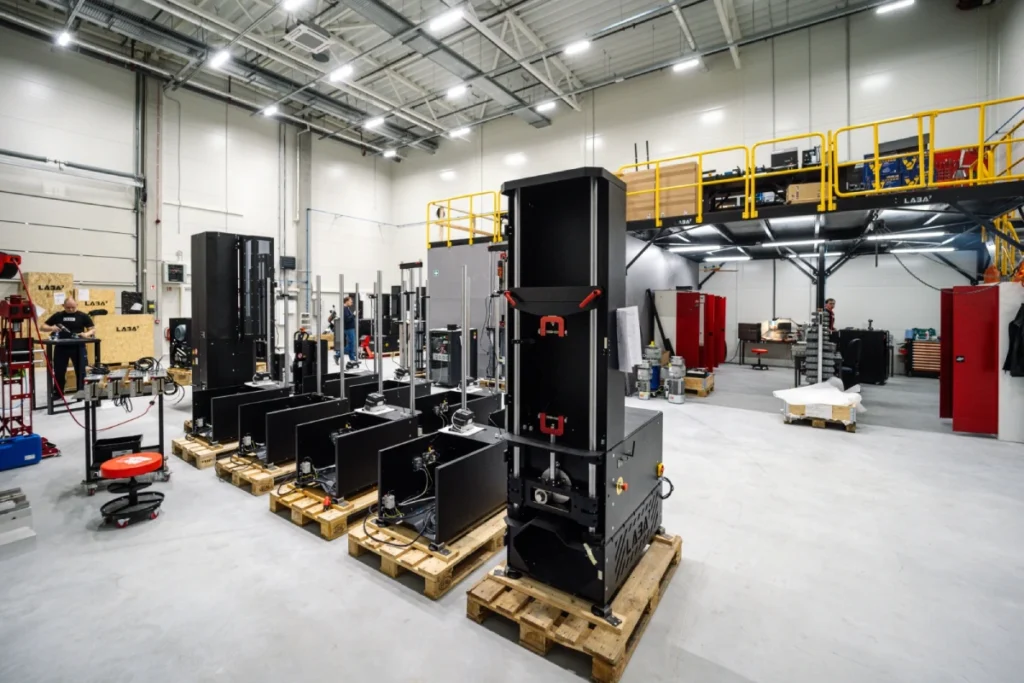 The new systems are built for shock absorber manufacturers, motorsport teams and aerospace companies